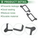 thumbnail image 5 of Junta de Colector de Admisión de Motor Unique Bargains para Mitsubishi Pajero/Shogun 1994-1999 Junta de Sellado del Colector de Admisión No.ME200285 Papel resistente al aceite sin asbesto 4 Pcs, 5 of 6