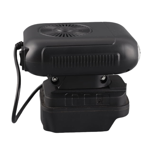 Calentador De Batería, Calentador De Espacio Compacto 2xUSB 2 Temperaturas Calentamiento Rápido Para Oficina Dormitorio Hogar Coche