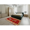 thumbnail image 4 of Ahgly Company Indoor Rectangle Traditional Red Animal Area Rugs, 2' x 5', 4 of 6