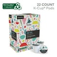 thumbnail image 3 of Caribou Coffee, Bou Yah Light Roast K-Cup Coffee Pods, 22 Count, 3 of 13