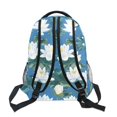 thumbnail image 6 of School Backpack Lightweight Multipocket College High Middle Student Bag 15L Lily Flower in Water, 6 of 9