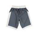 thumbnail image 2 of Adidas Mens 2-Tone Athletic Workout Shorts, Grey, XX-Large, 2 of 2