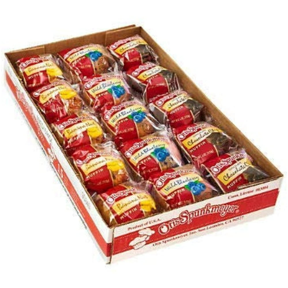 Otis Spunkmeyer Assorted Muffins 15 ct. A1 PACK OF 2