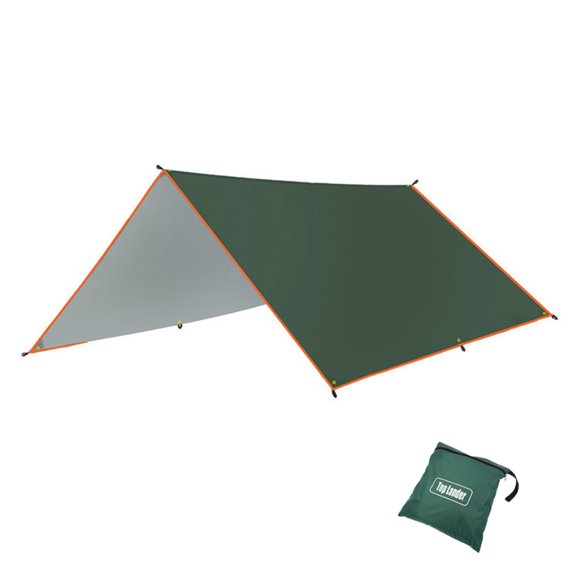 Backpacking Tarp, Sunshade Mat for Endless Outdoor Fun, Ultralight Rain Tarp for Camping Tent Footprint, Lightweight Portable with Anti-Tear Ground Tarp for Hiking Picnic