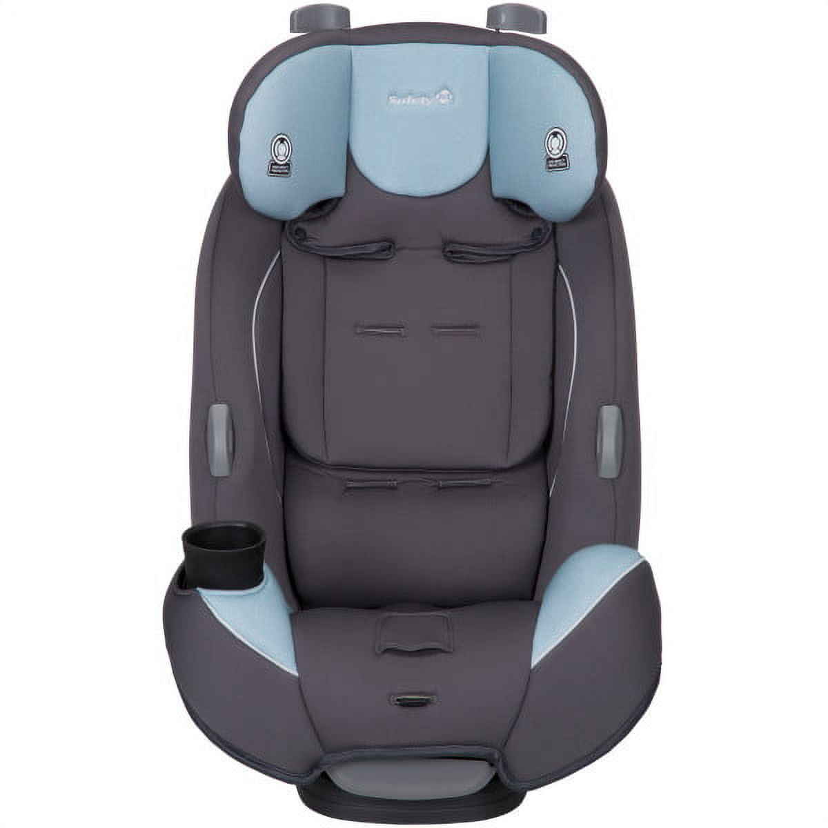 Safety 1st Continuum All in One Convertible Car Seat Stone Blue II Toddler Walmart
