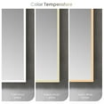thumbnail image 3 of Pemberly Row 36" Clear Glass Surface-Mount/Recessed LED Mirror Medicine Cabinet, 3 of 15