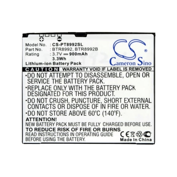 900mAh BTR8992B TR8992B Battery for Verizon CDM-8992 CDM-8992 Hotshot
