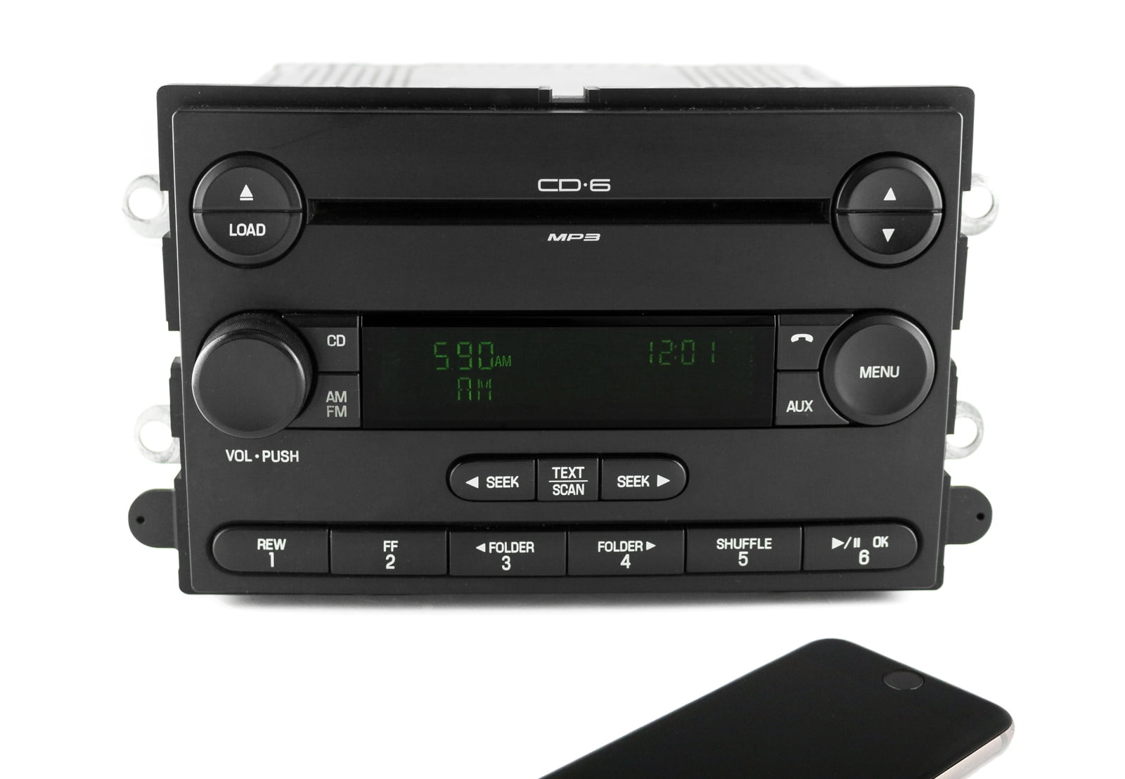 2008 Ford F250 F350 Super Duty AM FM Radio 6 Disc CD w Bluetooth 8C3T