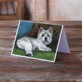 thumbnail image 2 of Caroline's Treasures Westie Wake Up Greeting Cards with Envelopes, 5" x 7" (8 Count), 2 of 2