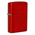 thumbnail image 1 of Zippo Metallic Red Matte Pocket Lighter, 1 of 10