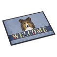 thumbnail image 1 of "Caroline's Treasures BB1428MAT Sheltie Welcome Tapete para interiores o exteriores, 18 x 27", multicolor " Caroline's Treasures BB1428MAT, 1 of 1