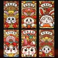 thumbnail image 1 of pitrice China-Chic Creative Folding Cartoon New Year Lucky Seal Rabbit Red Bag, 1 of 1