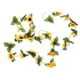 thumbnail image 3 of Guirnalda de flores artificiales de girasol con hojas verdes, 3 of 7