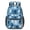 Bigfoot and Checker, variant on Bigfoot and Mountain Brown Pattern 17" School Backpacks for Teens,Waterproof Oxford Fabric,S-Shape Padded Straps for School,Travel,Hiking,Camping