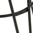 thumbnail image 5 of Simpli Home Simeon Industrial Metal 30 inch Metal Bar Stool with Wood Seat in Cocoa Brown / Black, 5 of 12