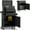 Black, variant on Tool Chest with Detachable Top Tool Box,Rolling Tool Chest with Drawer,Single Door Metal Garage Storage Tool Cabinet with Lockable Wheels