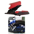 thumbnail image 3 of DYNWAVECA CNC Aluminum Rear Mudguard Mudflap Chainring Cover Replaces fits 3 Compact and Lightweight , Red, 3 of 9