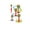 B, variant on Outdoor Ring Toss Game for Kids, Beach Lawn Activity Set with Throwing Hoops, Children's Backyard Carnival Party Entertainment