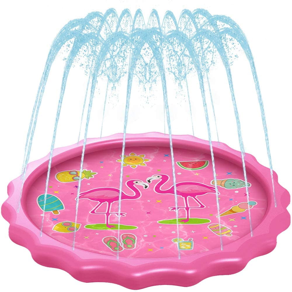 LANXU Splash Pad 67 Sprinkler for Kids Outdoor Water Toys Children’s Sprinkler Pool 