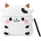 thumbnail image 1 of Funda protectora de silicona Cow Pro para AirPods Pro diseño de vaca con llavero, 1 of 3