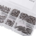thumbnail image 4 of M2 Box Of 180Pcs Din912 304 Stainless Steel Hex Socket Countersunk Socket Head Bolt Screws Assortment, M2 X 4/6/8/10/12/16Mm, 4 of 8