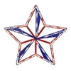 15" Lighted Red White and Blue 4th of July Star Window Silhouette Decoration