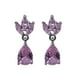 thumbnail image 1 of Aretes De Zirconia Con Diseño De Flor Y Gota, 1 of 3