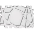 thumbnail image 1 of Ekena Millwork CMP14X9NO 9.37 x 14 in. Rectangle Novo Architectural Grade PVC Contemporary Ceiling Medallion, 1 of 1