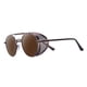 thumbnail image 2 of Gafas de retro Steampunk Gafas góticas con protección lateral ligera para unisex Lente Marrón Zulema Gafas de sol Steampunk, 2 of 7