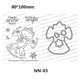 thumbnail image 1 of Navidad vacaciones alturas gato perro 2022 nuevo sello transparente álbum de recortes para fabricación de papel troqueles de corte marco tarjeta suministros para manualidades, 1 of 2