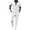 White, variant on Gytharion Men's 2 Piece Classic Walffe Sets Turn-down Collar Zippered Short Sleeve Tops with Drawstring Long Pants Sets Soild Color Casual Outfits