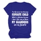 thumbnail image 2 of Fiudx Ofertas Del Día Camisetas de Manga Corta con Estampado de Letras Informales a La Moda de Verano para Mujer, 2 of 3