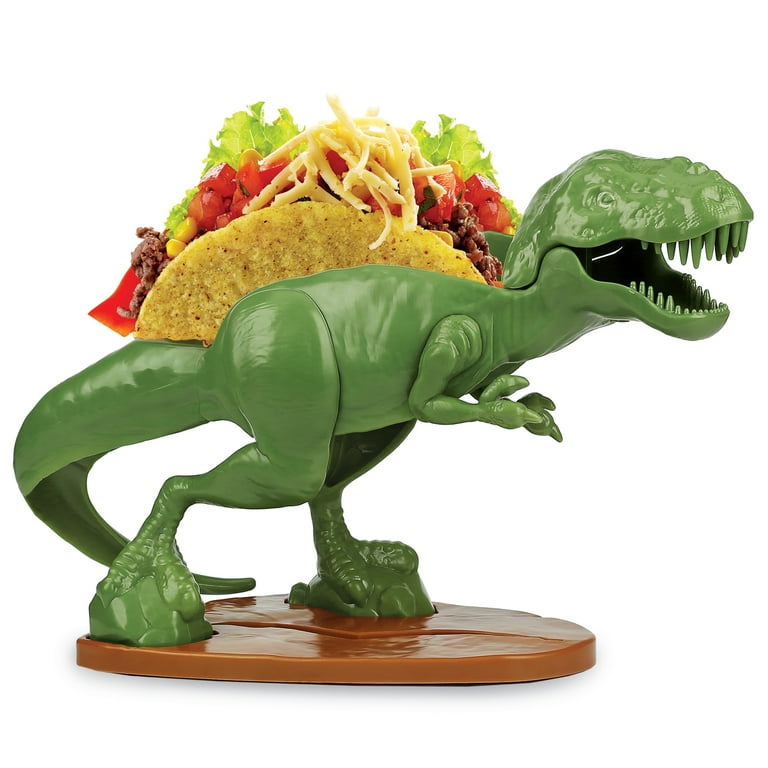 Collections Etc Tacosaurus Rex Dinosaur Taco Stand Holder