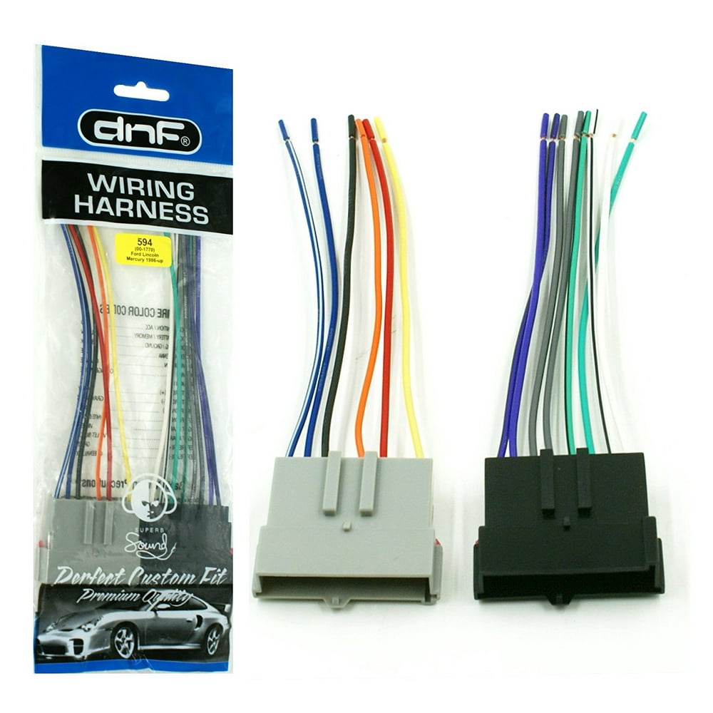 DNF Wire Harness for Aftermarket Stereos + Radio Adapter for Select
