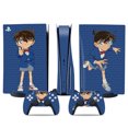 thumbnail image 1 of Autocollant version Lecteur Optique PS5, Peau PS5, Poignée de Contrôleur, pour console PS5 et Manette, Autocollant Adorable, Peau Mignonne, Dessin Animé, Detective Conan, 1 of 5