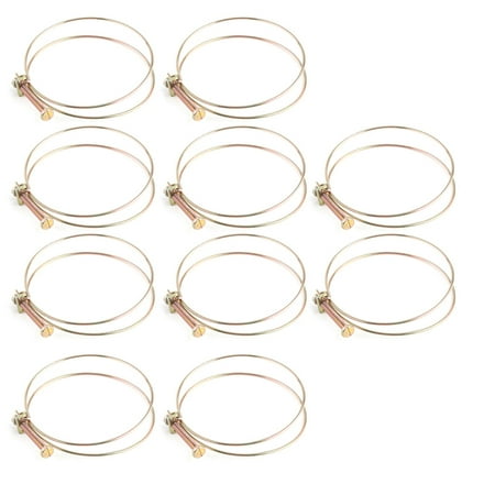 

Double Wire Water Hose Clamp Pipe Clip Hoop Plumbing Fixture (94mm-100mm)