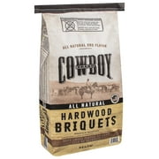 Cowboy Brand 14 Pound Long Lasting Hardwood Charcoal Briquets