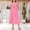 *Pink, variant on ClodeEU Women's Summer Linen Blend Sleeveless Tank Maxi Dress with Pockets,Solid Color Casual Loose Ankle Length Dress Pink,Womens Plus S
