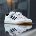 thumbnail image 4 of MENS Adi-das FORUM LOW ORIGINALS WHITE BLACK GOLD CASUAL BASKETBALL ATHLETIC SHOE, 4 of 6
