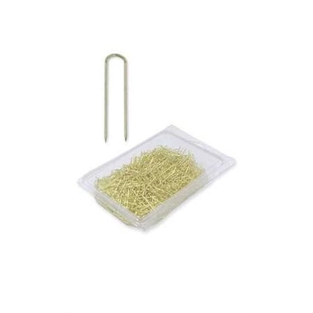Gold Jewelry U Pins -100 count