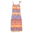 thumbnail image 4 of LASCANA Women's Strap Detail Keyhole Dress Contrast Trim, 4 of 5