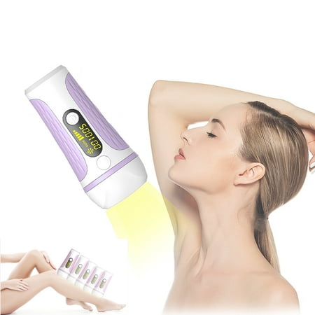 Latest 2019 laser epilator - lower price more times - 500000 flashing IPL Laser Hair Removal Device with LCD - quick effect - painless permanent hair (Best Ipl Machine 2019)