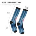 Compression Socks for Men Women Dog In Hairdresser Knee High Compression Stockings for Men