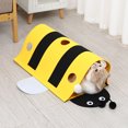 thumbnail image 4 of Cat Tunnel Toy Felt - Detachable Interactive DIY Kitten Tube Pet Hiding Tunnel, 4 of 6