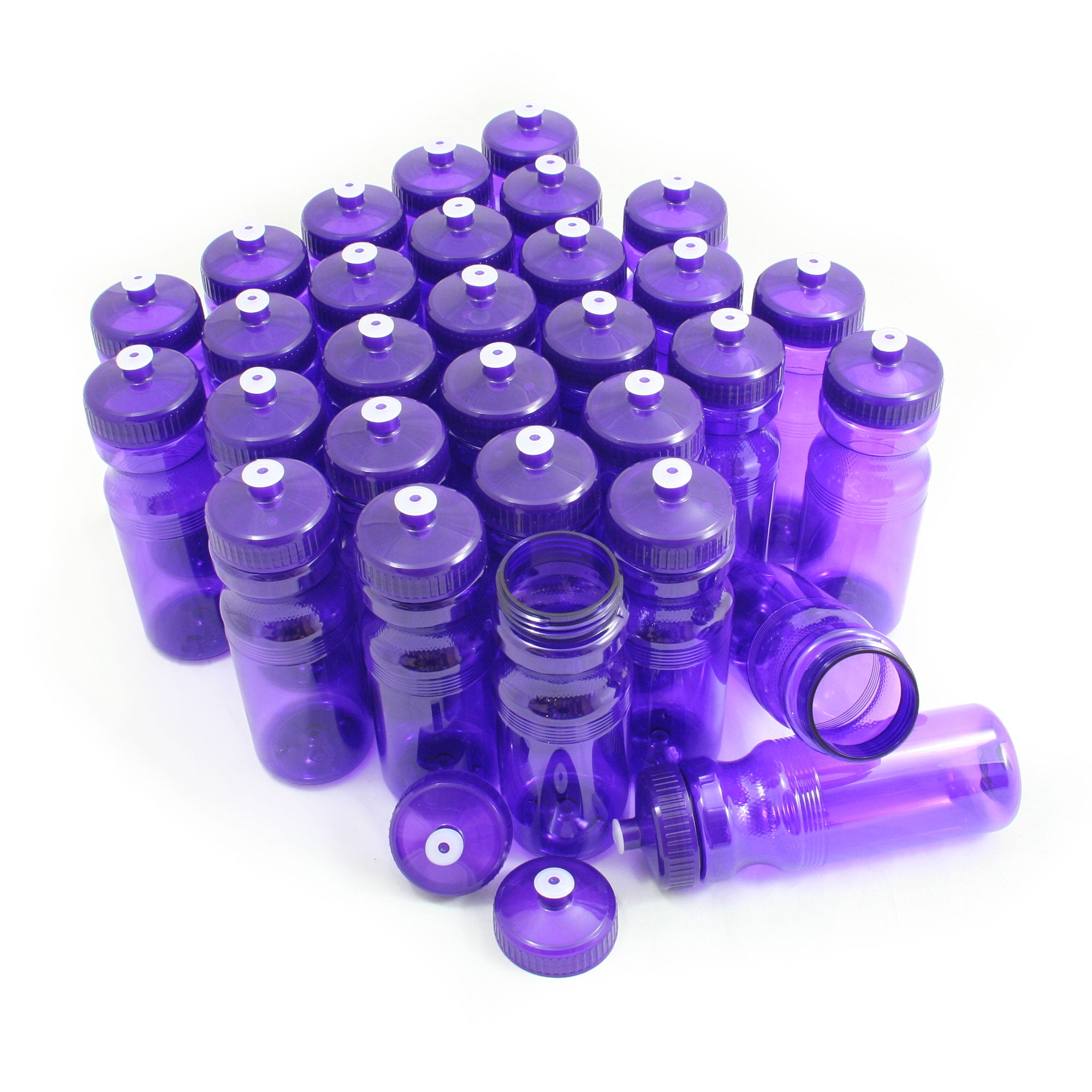 Buy Rolling Sands BPAFree 24 Fluid Ounce Purple Sports Water Bottles