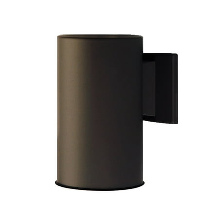 Nicor Lighting 7 Inch Outdoor Cylinder Wall Sconce Down Light
