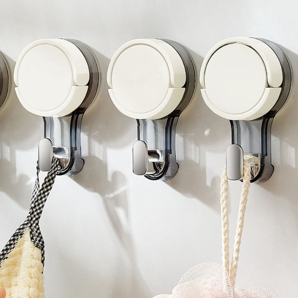 Gancho de ventosa, gancho de pared de baño sin taladro para azulejos de vidrio
