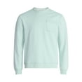 thumbnail image 5 of Free Assembly Men's Fleece Crewneck Sweatshirt with Long Sleeves, Sizes S-3XL, 5 of 5