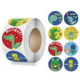 thumbnail image 2 of Reward Stickers for Kids 1inch 500pcs Per Roll Cartoon Design Easy Carried Incentive Sticker Supplies for Teachers and Mothers, 2 of 4