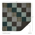 thumbnail image 2 of VHC Brands, Pine Grove Patchwork Queen Quilt, Green, 90Wx90L, 2 of 5